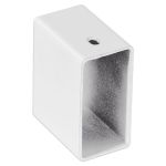 Модуль прихованого підключення, профільний, білий