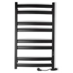 Рушникосушка АТЛАНТ ЧФЧ8, 500*900, права, чорний мат