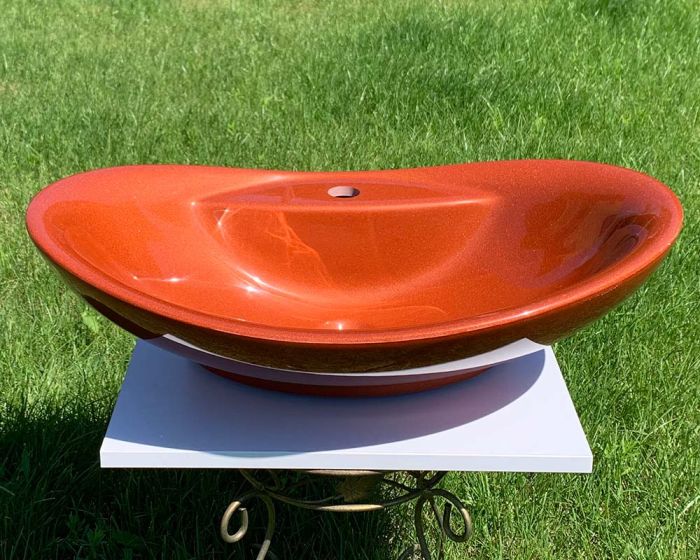 Умивальник «Гармонія» 65 см Мідь H500 глянець
