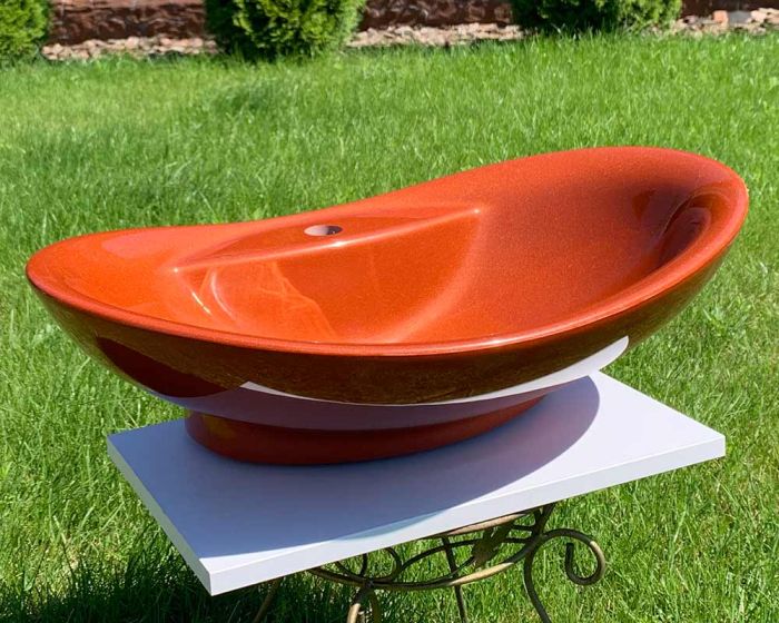 Умивальник «Гармонія» 65 см Мідь H500 глянець