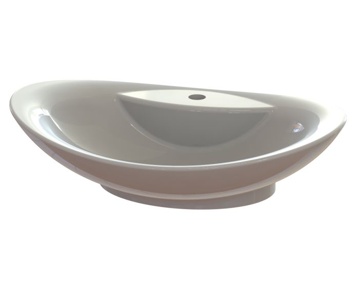 Умывальник «Гармония» 65 см белый А100 глянец