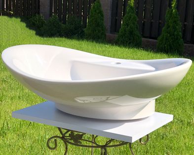 Умивальник «Гармонія» 65 см Іній В110 глянець