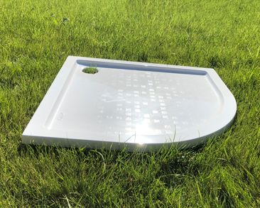 Душевой поддон «Жасмин» 900/R550 Белый А100 глянец