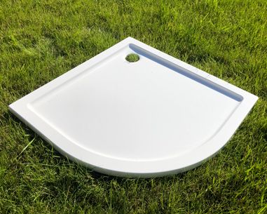 Душевой поддон «Жасмин» 900/R550 Белый А100 глянец