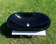 Умивальник «Гера» 60 см Чорний А200 глянець