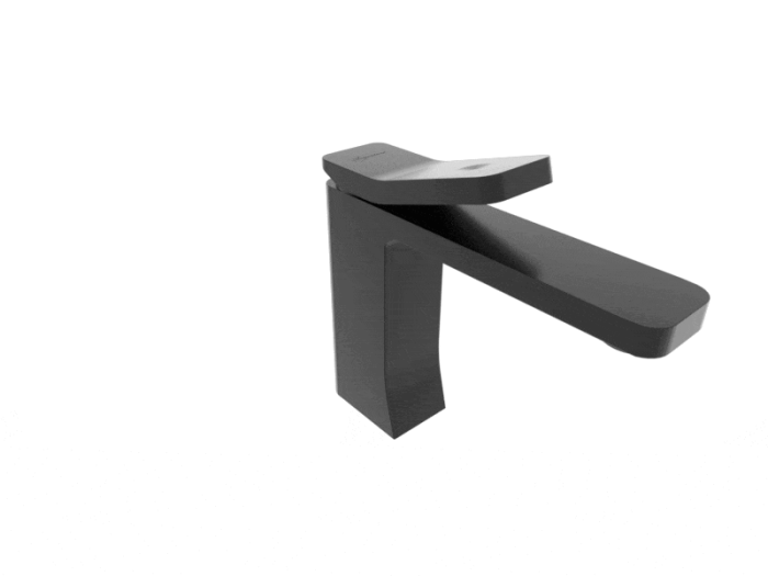 Смеситель Unique для умывальника 85501602 черный ASIGNATURA