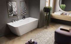 Ванна акриловая Radaway Gloria 160x73 угловая правая с ножками и сифоном