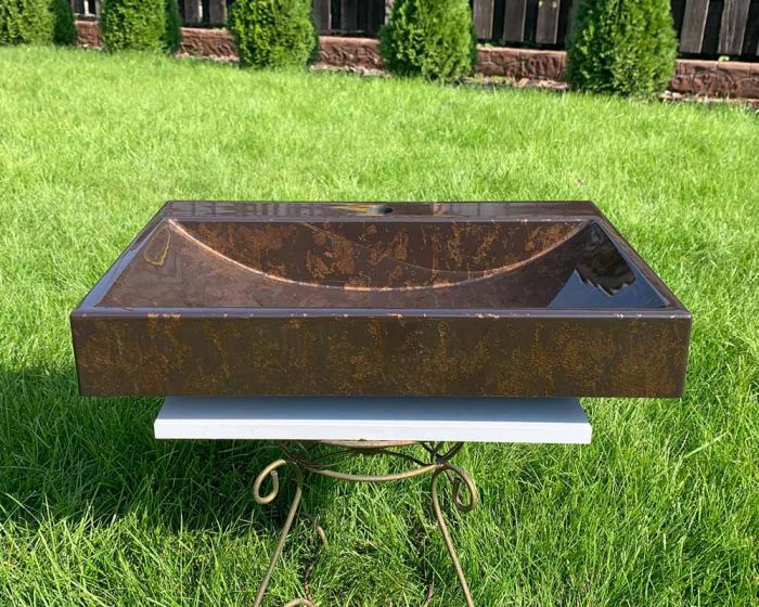 Умивальник «Гранд» 60 см  Венге Т222 глянець