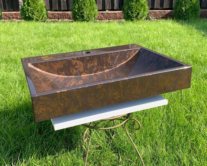 Умивальник «Гранд» 60 см  Венге Т222 глянець