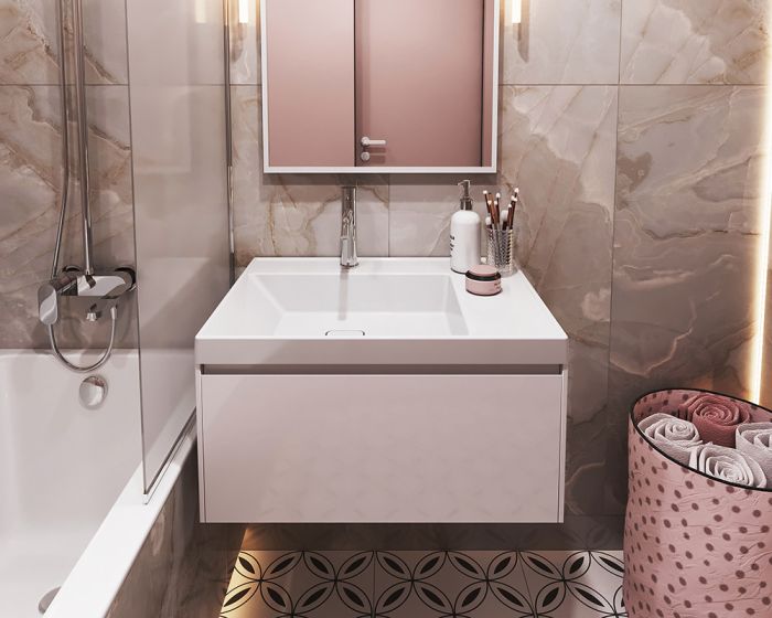 Умывальник «Онтарио» 70 см Белый А100 глянец