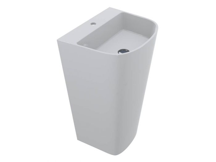 Пристінний підлоговий умивальник Miraggio HALIFAX