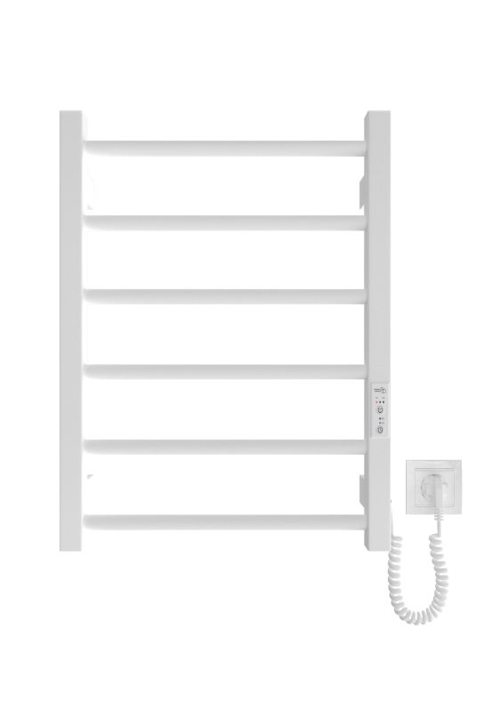 Електрична рушникосушарка Mario HF Leeds 570x430 білий мат
