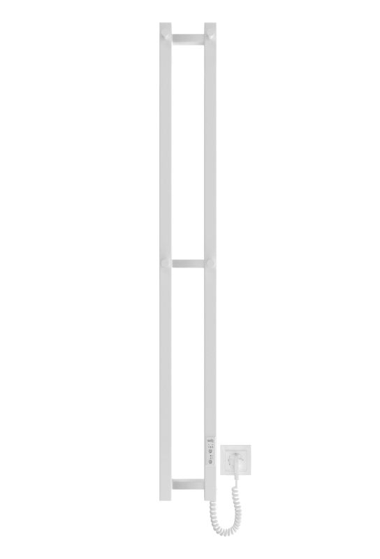 Електрична рушникосушарка Mario HF Slim 1170х140 білий мат