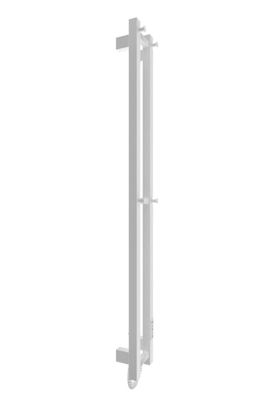 Електрична рушникосушарка Mario HF Slim 1170х140 білий мат