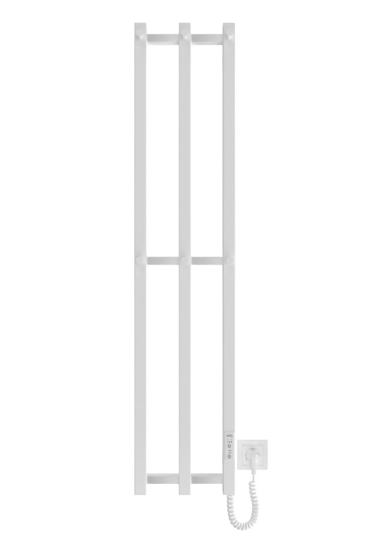 Електрична рушникосушарка Mario HF Slim 1170х250 білий мат
