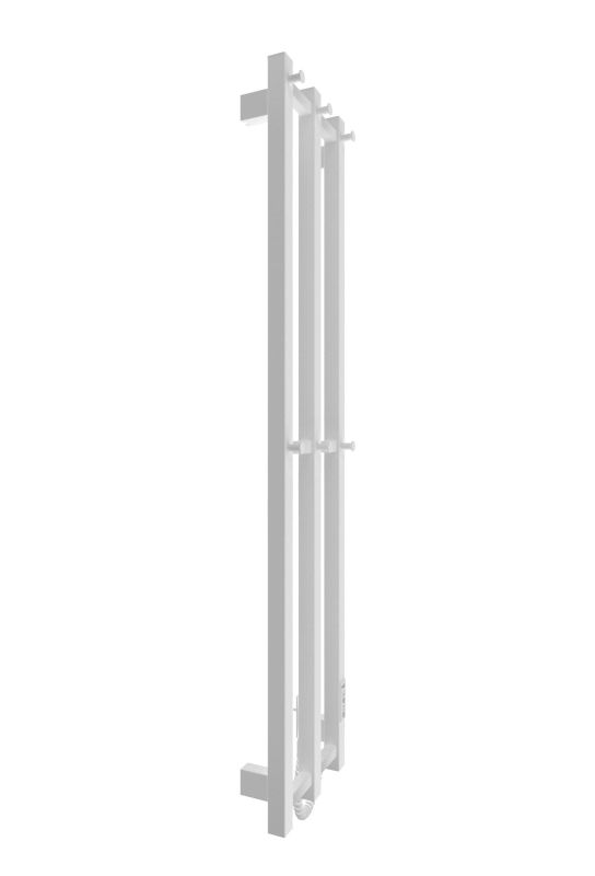 Електрична рушникосушарка Mario HF Slim 1170х250 білий мат