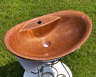 Умивальник «Гармонія» 65 см Шик  В330 глянець