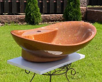 Умивальник «Гармонія» 65 см Шик  В330 глянець