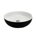 Умывальник Sunline New Black\White glossy