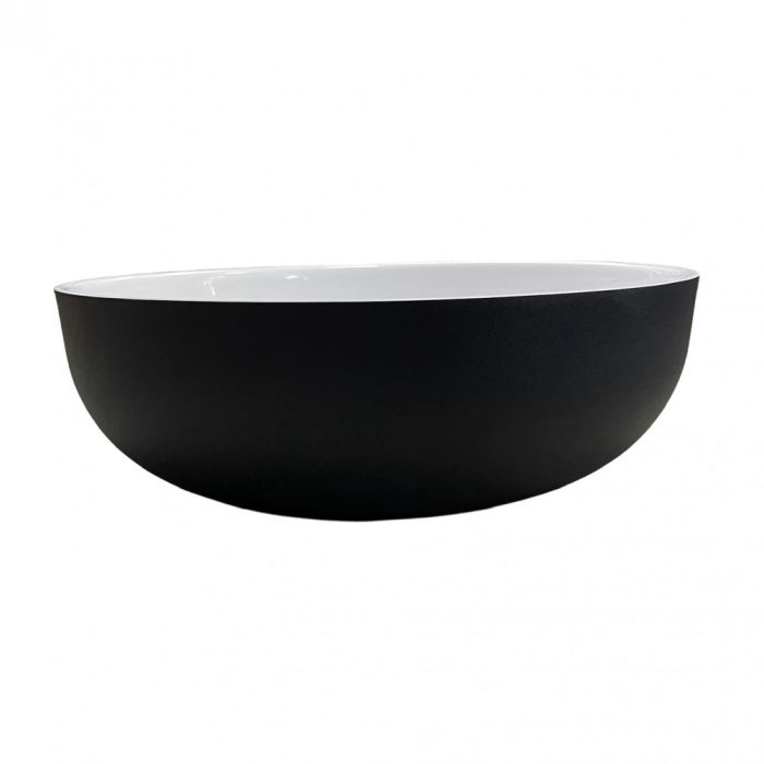 Умывальник Sunline New Black\White glossy