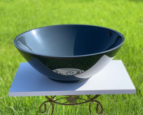 Умивальник «Камелія» 43 см Антрацит А600 глянец