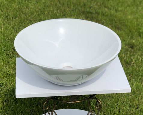 Умывальник «Камелия» 43 см белый А100 глянец