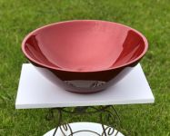 Умивальник «Камелія» 43 см Бордо Н200 глянець