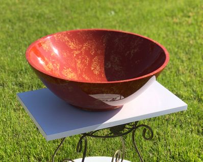 Умывальник «Камелия» 43 см Оранж Т209 глянец