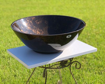 Умывальник «Камелия» 43 см Венге Т222 глянец