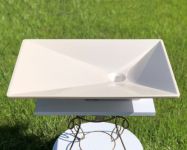 Умывальник «Капелла» 60 см L  Жемчужина H300 глянец