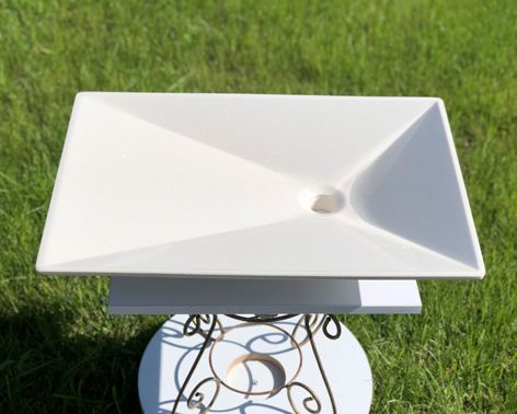 Умывальник «Капелла» 60 см L  Иней В110 глянец