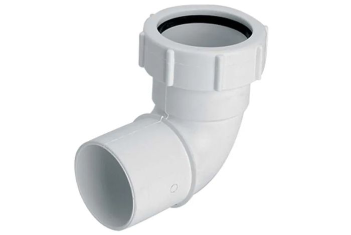 Колено McAlpine 90° с гайкой d50