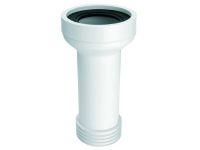 Колено-подключение McAlpine к WC L-260 mm с уплотнителем (длинное)