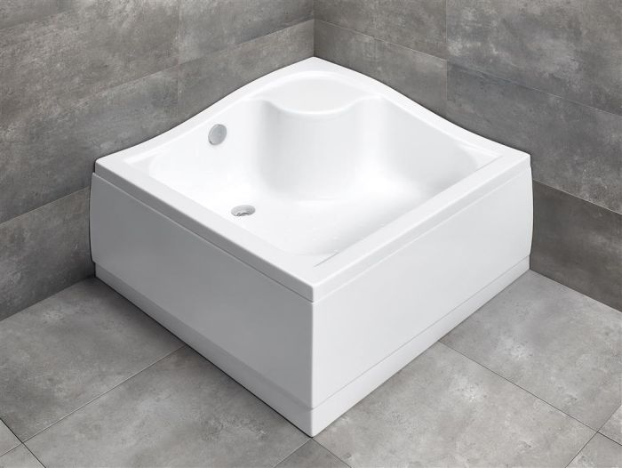 Душевой поддон Radaway Korfu C 900x900x480 белый