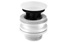 Пробка-автомат McAlpine для умывальника 5/4" белый CWP60-CB-WH