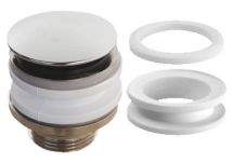 Корок-автомат McAlpine для умивальника 5/4 " хром