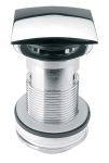 Корок-автомат McAlpine для умивальника з переливом 5/4'' квадратний