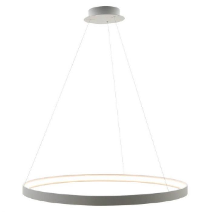 Підвісний світильник Zuma Line LA0716/1-WH Circle 78, 50 Вт, 5520 лм, 3000K