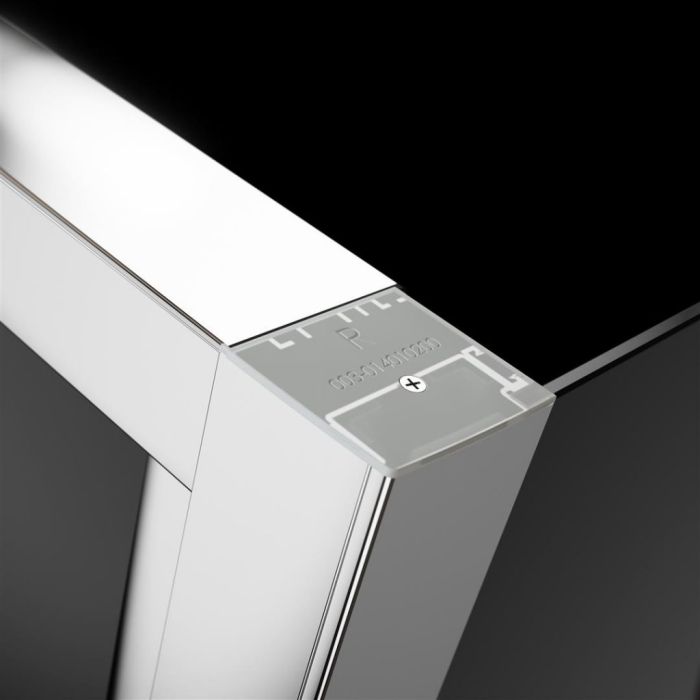 Душові двері Radaway Evo Chrome DW 800x2000 прозоре скло