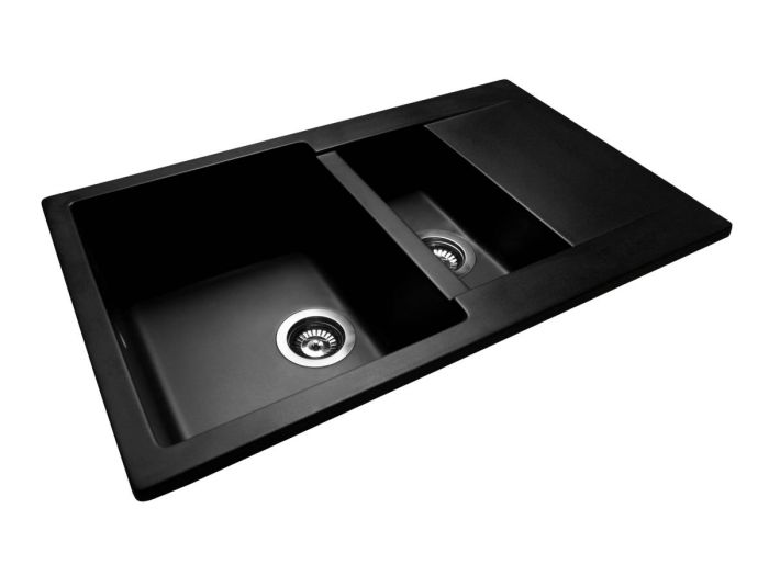 Кухонна мийка Miraggio LAPAS чорна