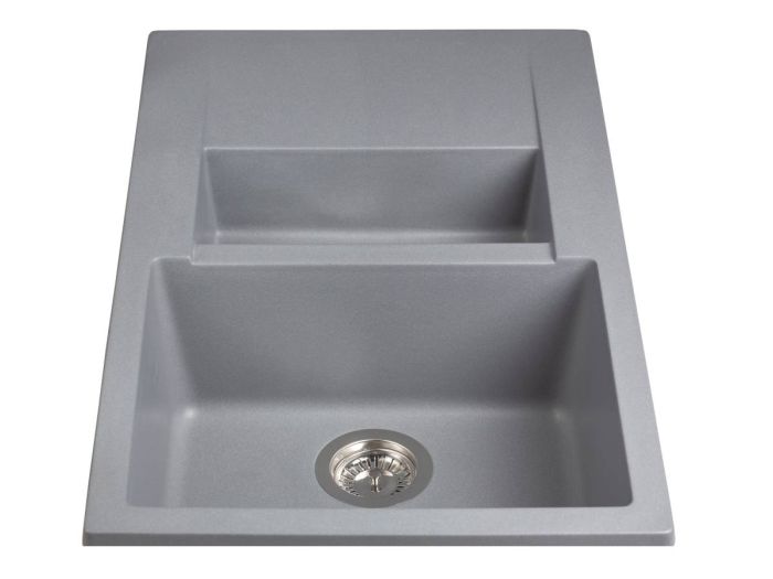 Кухонна мийка Miraggio LAPAS сіра