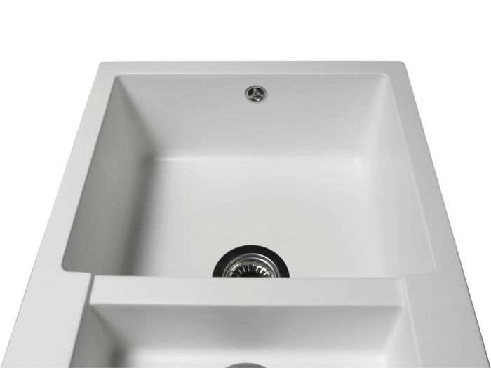 Кухонна мийка Miraggio LAPAS біла