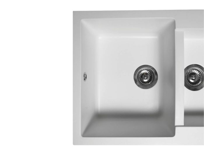 Кухонна мийка Miraggio LAPAS біла