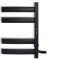 Полотенцесушитель АТЛАНТ ЧФЧ6, 500*700, правый R3, черный мат
