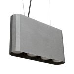 Світильник підвісний Atmolight Lumia Combo BA4 P75-200 MoireSilver