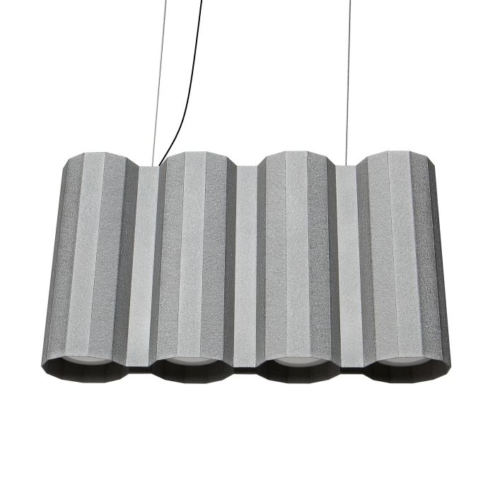 Світильник підвісний Atmolight Lumia Combo GA4 P75-200 MoireSilver