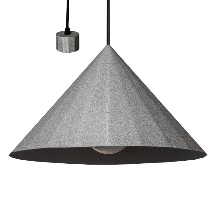 Світильник підвісний Atmolight Lumia Con P350-220 MoireSilver