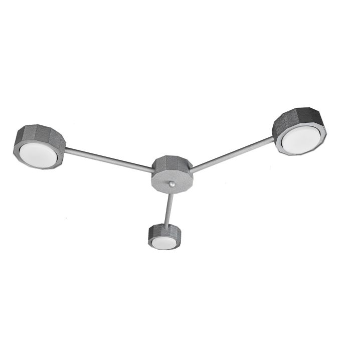 Люстра Atmolight Quant GX53 C3-350 MoireSilver