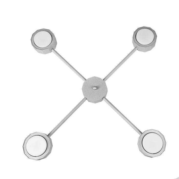 Люстра Atmolight Quant GX53 C4-350 MoireSilver