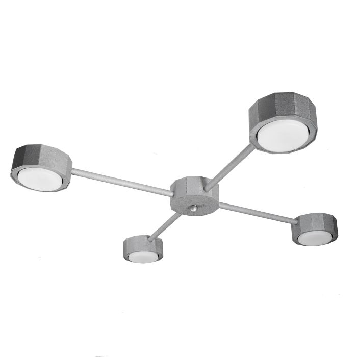 Люстра Atmolight Quant GX53 C4-350 MoireSilver